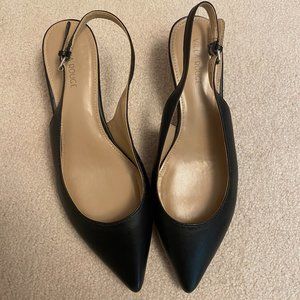 Villa Rouge 2" Black Heel with Strap